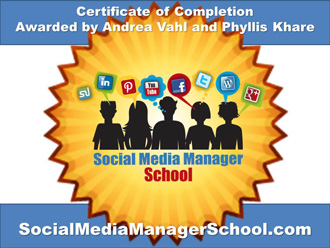 Social Media Manager Certification